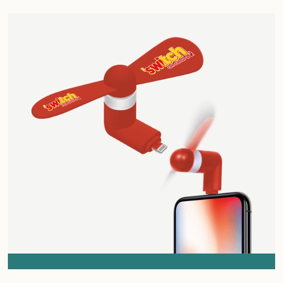 Ventilador para el teléfono